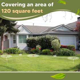 SWIALLS garden-ready setup protects beds, borders, and shrubs