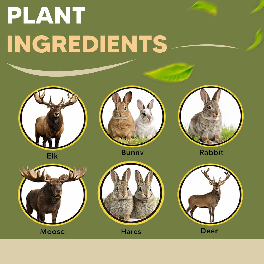 Natural ingredients in SWIALLS repellent deter wildlife without harsh chemicals