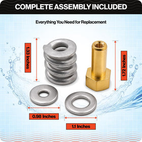 Swimables FullFlo XF compatible assembly helps maintain consistent filter sealing over time.