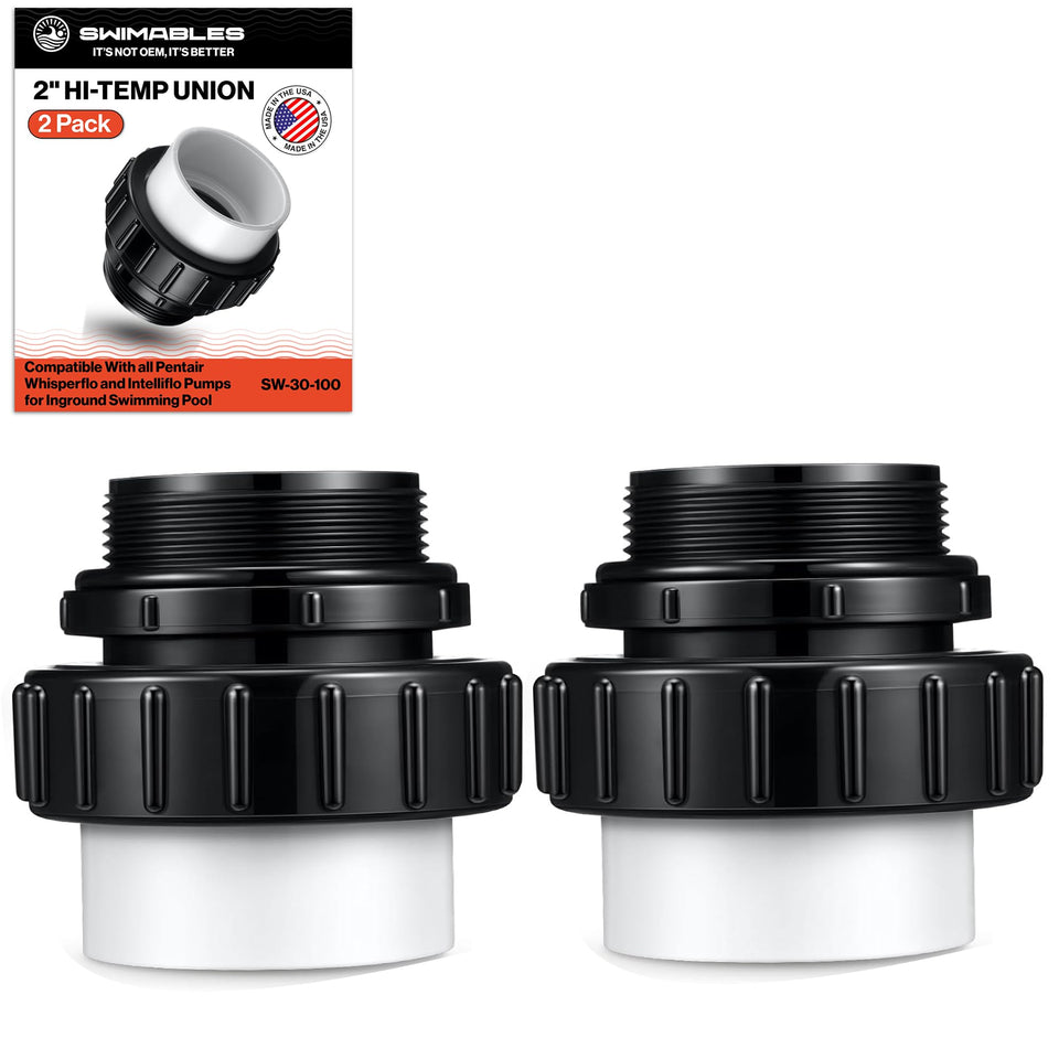 Swimables hi-temp union 2in fit for WhisperFlo pumps