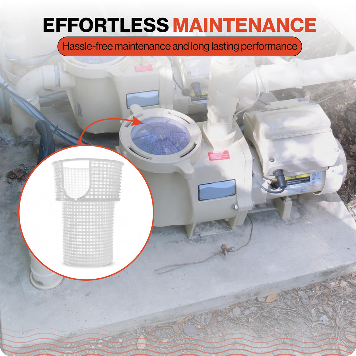 Swimables replacement lid and locking ring ensure secure, sealed fit.