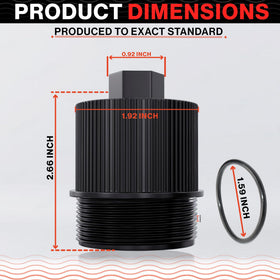 Swimables durable drain plug resists cracks and chemicals in hot tubs
