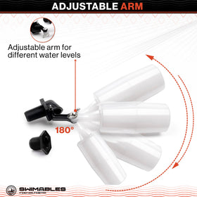 Swimables pond auto fill valve keeps levels steady for ponds
