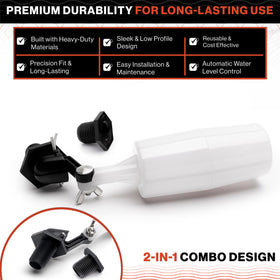Swimables pool water leveler setup helps maintain consistent top-offs