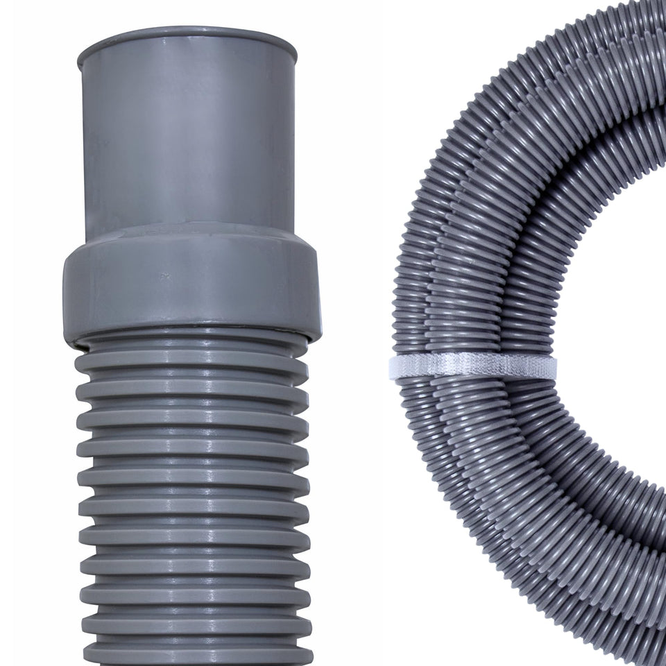 Swimline Hydrotools 1.5in pool hose with cuff for secure leak-proof connections