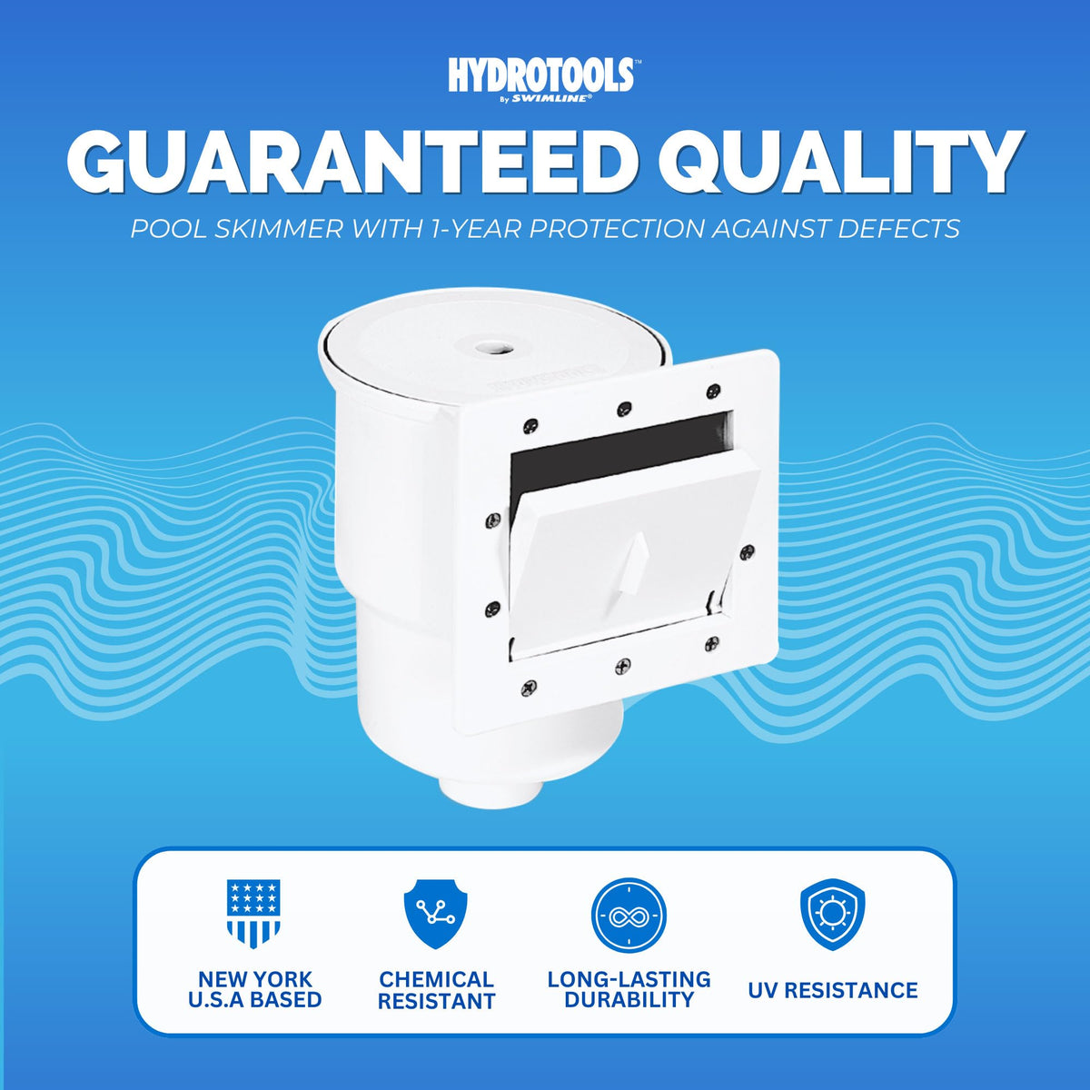 Durable ABS construction ensures long-lasting performance