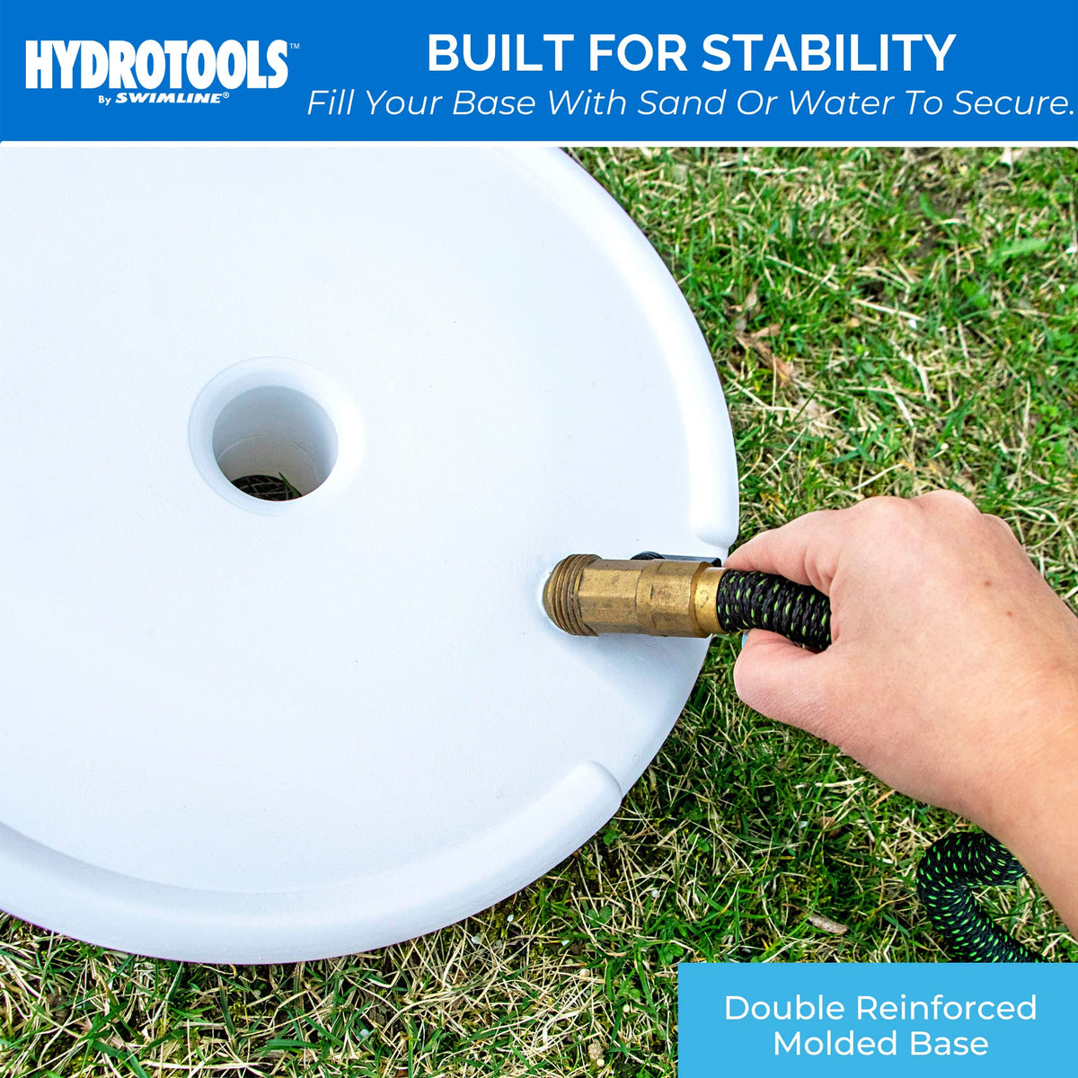 Swimline HydroTools easy-assembly design speeds installation.