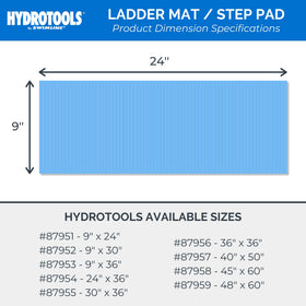 SWIMLINE HydroTools easy install and roll-up design stores compactly.