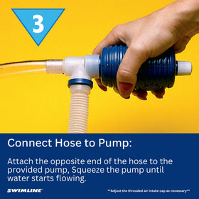Swimline HydroTools Original Safe Efficient Operation preserves cover integrity during removal