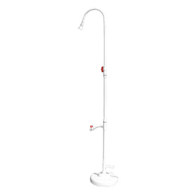 Swimline HydroTools poolside shower head for a refreshing rinse after swimming.