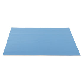 Swimline HydroTools protective ladder mat under ladder provides stable footing and liner protection.