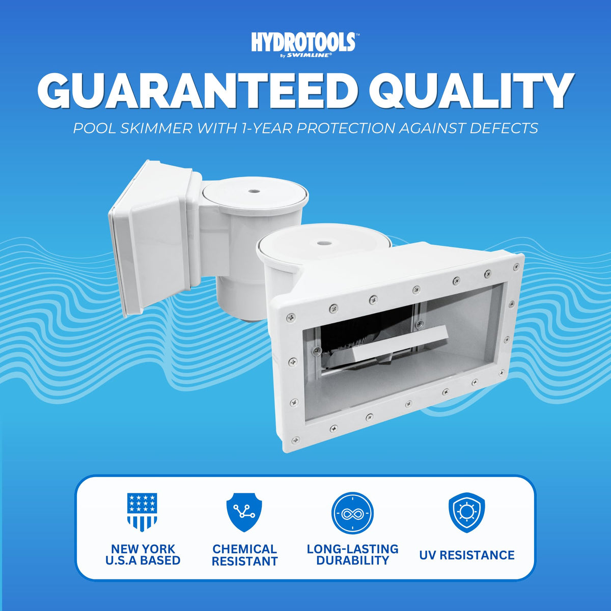 Swimline HydroTools quick install guide visual supports hassle-free setup.