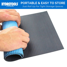Swimline HydroTools safe entry and exit with enhanced grip on wet surfaces.