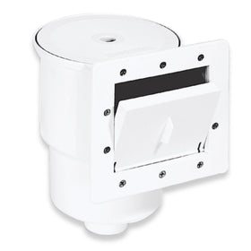 Swimline HydroTools Standard Thru-Wall Skimmer White designed for easy above-ground pool maintenance