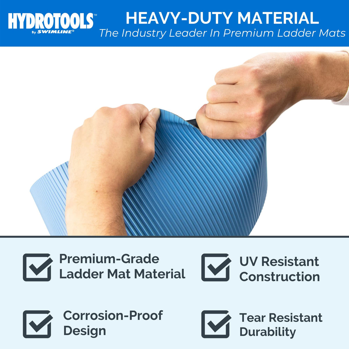 Swimline HydroTools versatile anti-slip mat suitable for bathrooms, kitchens, and more.