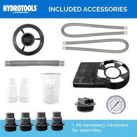Swimline sand filter pump ready-to-use setup shows practical home pool solution