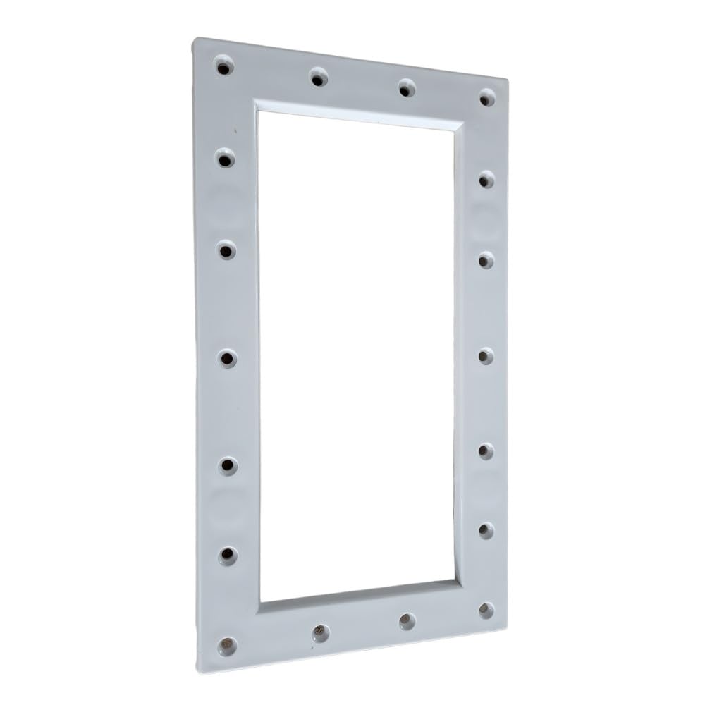 Swimline widemouth front plate replacement for durable pool skimmer operation.