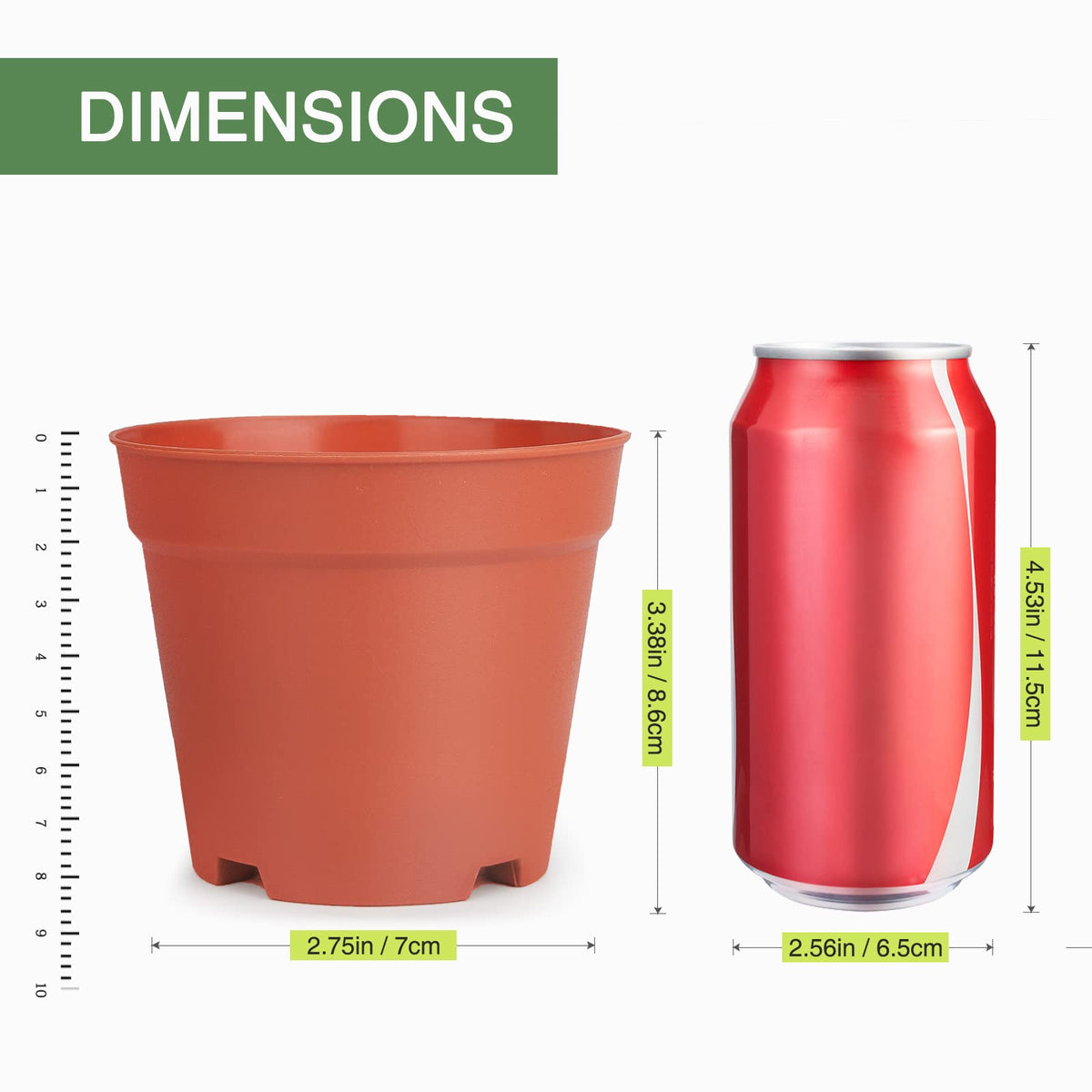 SwinDuck colorful home garden pots suitable for balcony displays