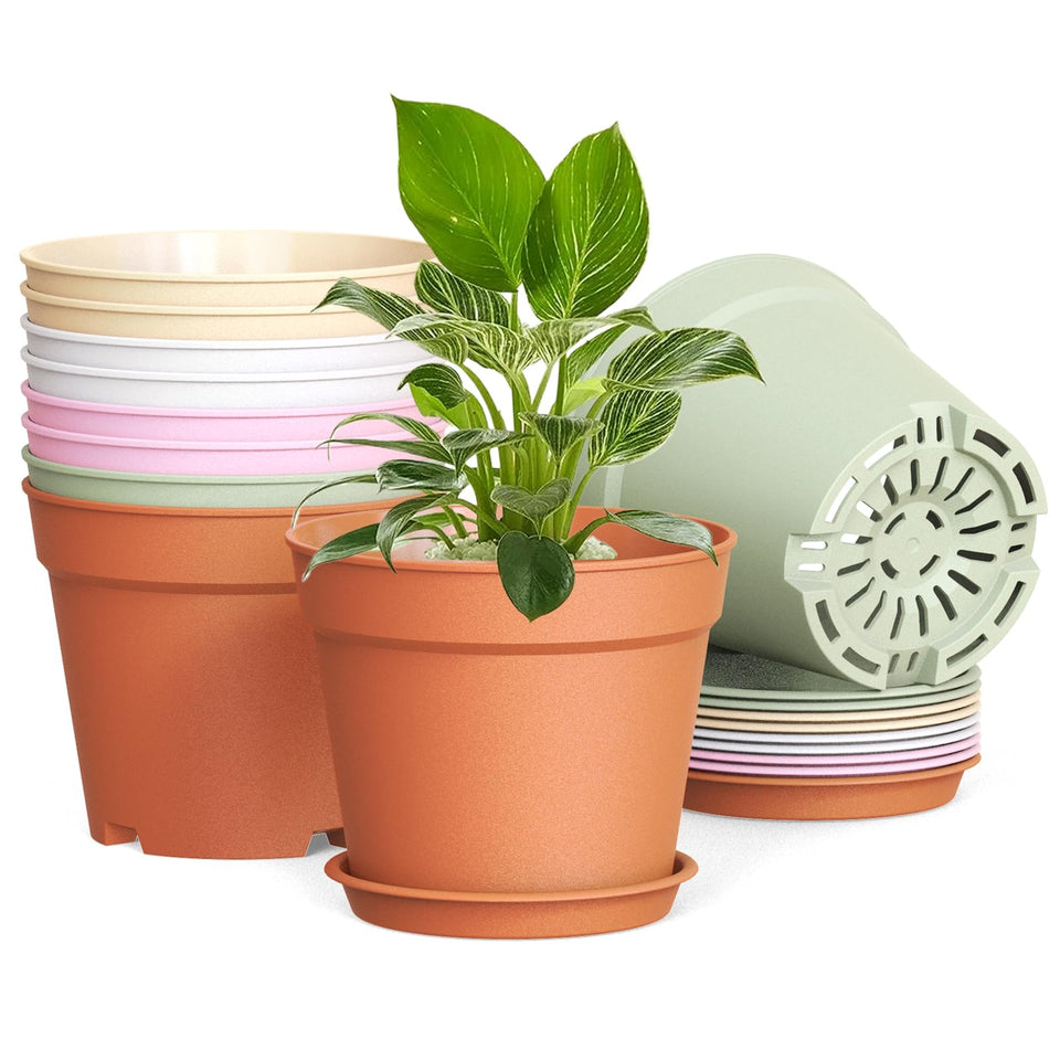 SwinDuck plant pot with drainage holes for healthy root airflow