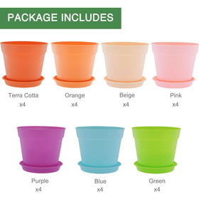 SwinDuck 28 pack planters organized for multiple plants