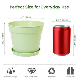 Lightweight, reusable SwinDuck pot ideal for seedlings and cuttings.