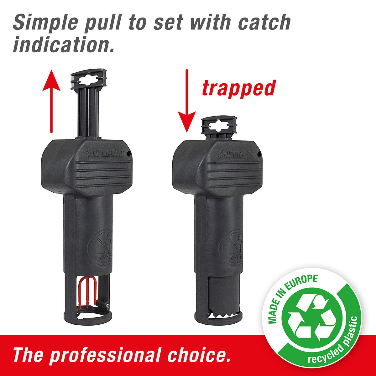 SWISSINNO Gopher & Vole Trap PRO reusable design for repeated use