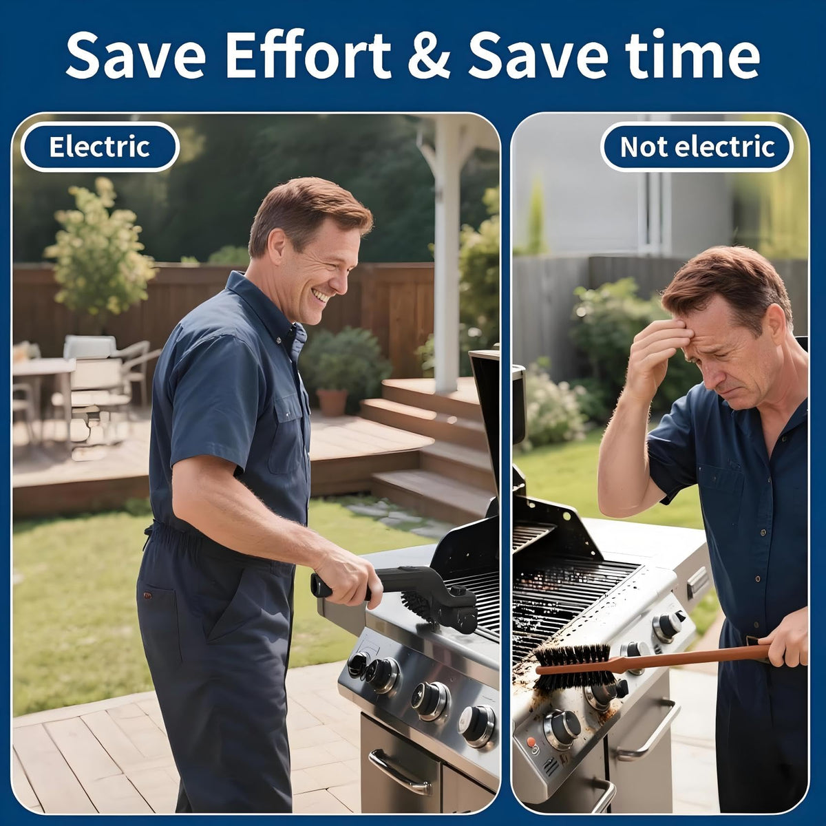 SWITMH three-speed control for light, regular, or heavy grime cleaning