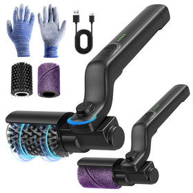 SWITMH electric grill brush with rotating head for fast, even cleaning