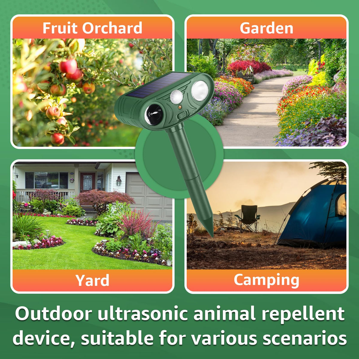 Humane pest deterrent keeping families and pets safe outdoors