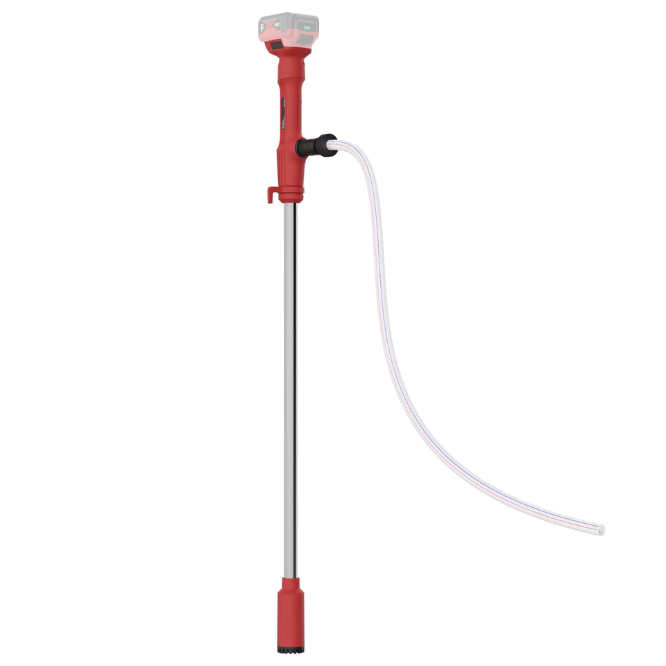 SXBSXB cordless stick water pump ready for remote outdoor pumping.