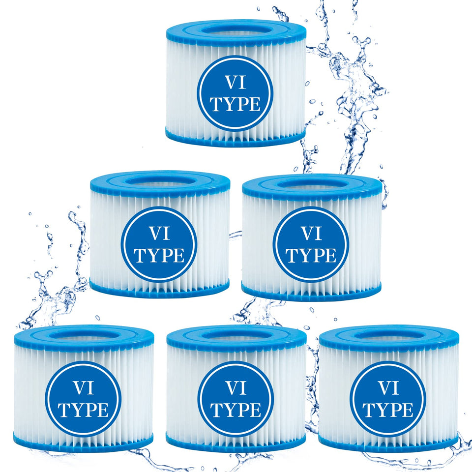 SXEIAV Type VI spa filter packaging; easy replacement for Coleman hot tubs.
