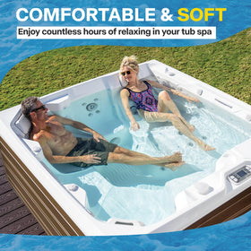 Sxmprail 78160 spa pillow includes a five-year replacement promise.