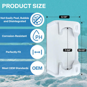 Sxmprail 78160 spa pillow soft-edged design for comfortable neck support.