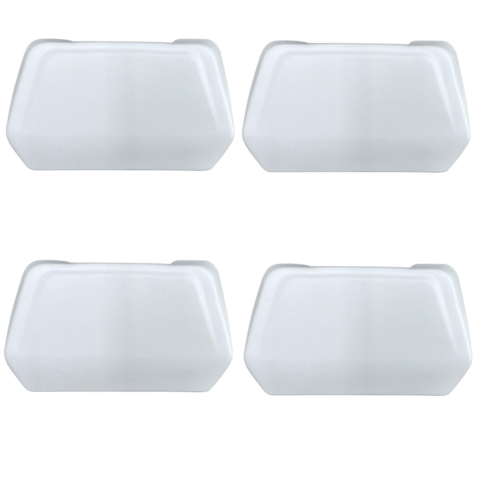 Sxmprail 78160 spa pillow tilted for neck support during soaks.