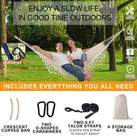 SXSEAGLE included straps and carabiners enable quick, knot-free setup.