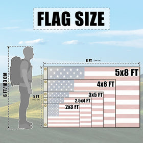 Ideal SYII flag for yard displays or storefronts, showcasing patriotism with vivid colors.