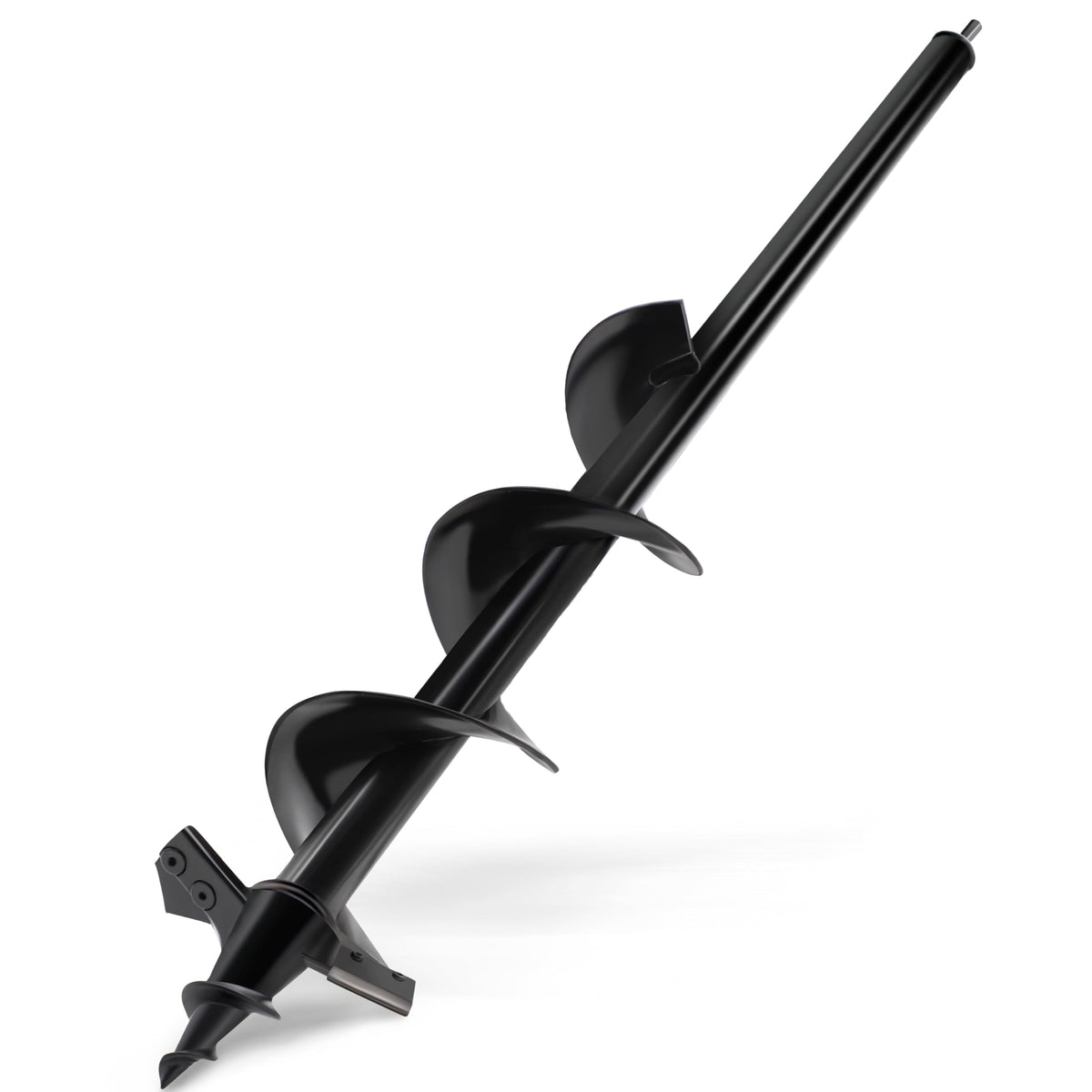 SYITCUN auger drill bit for planting creates uniform holes for bulbs and seedlings.