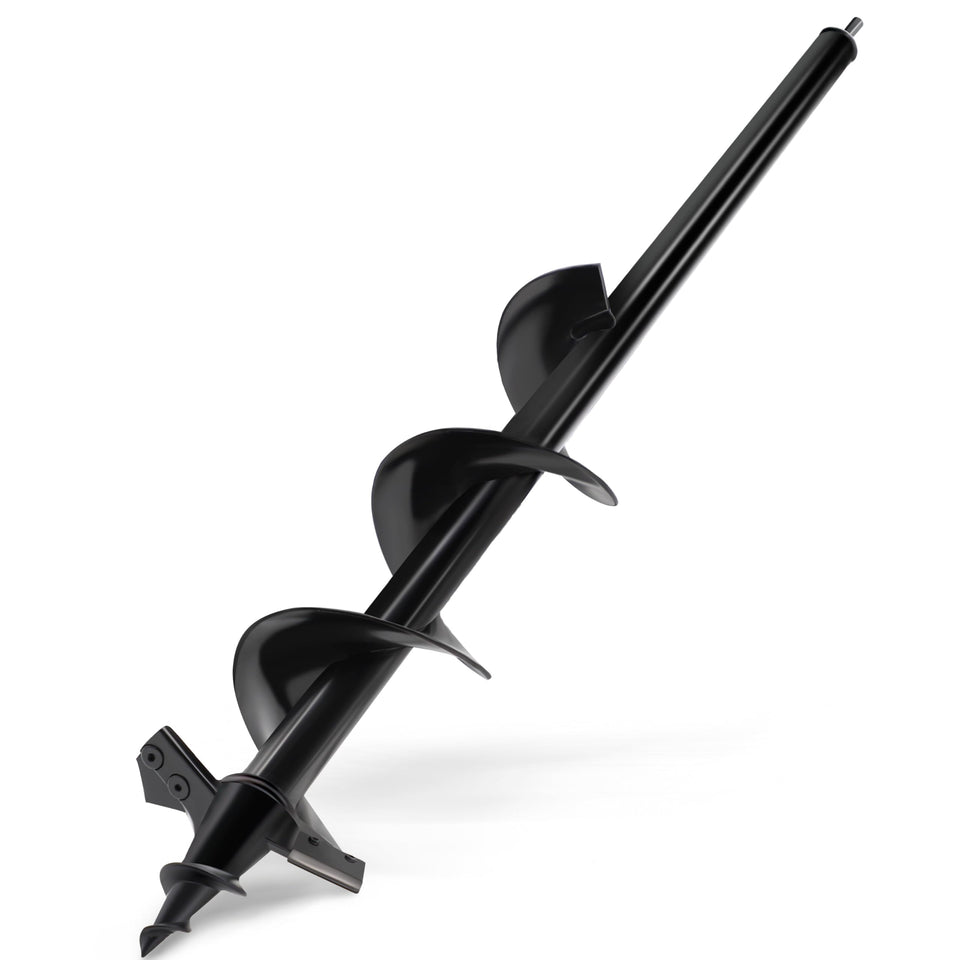 SYITCUN auger drill bit for planting creates uniform holes for bulbs and seedlings.