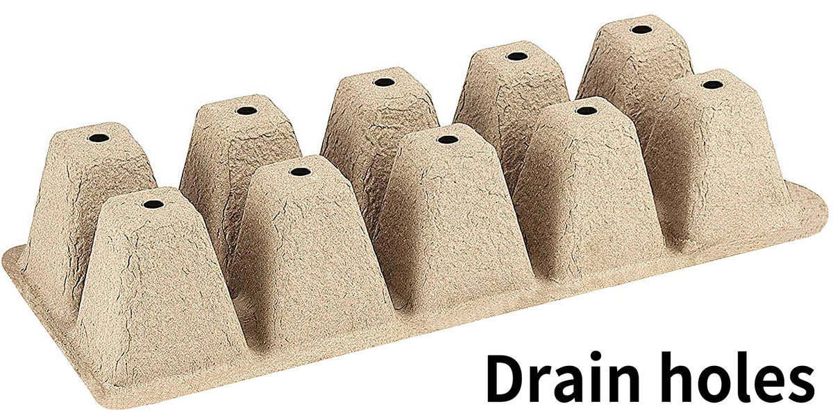 SYITCUN bottom drainage holes promote proper moisture balance