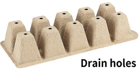 SYITCUN bottom drainage holes promote proper moisture balance