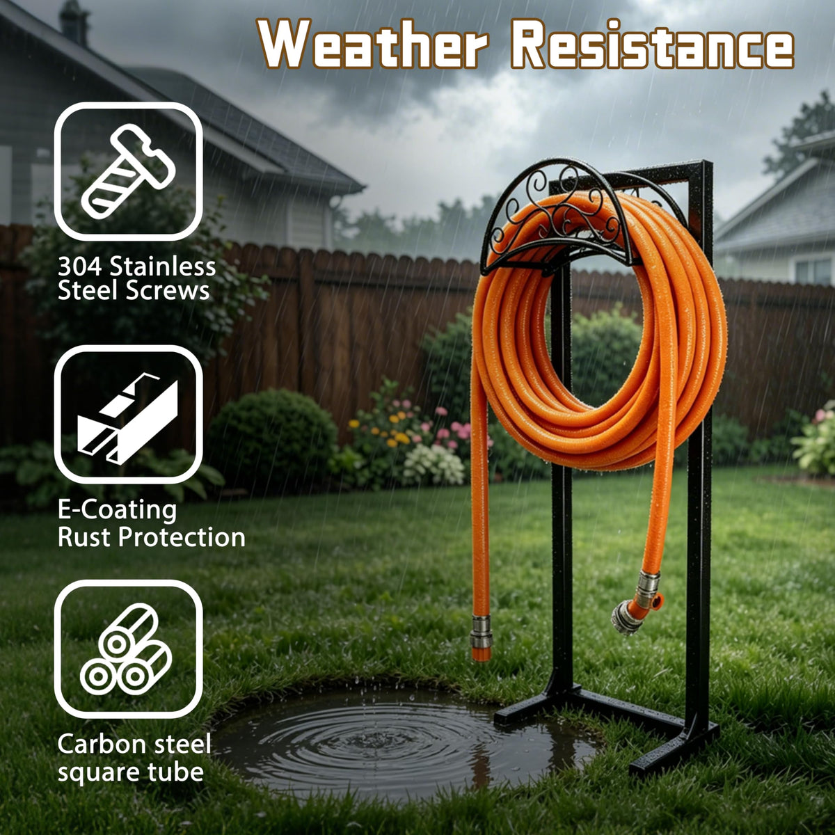SYITCUN 45-inch height keeps hose accessible without bending.