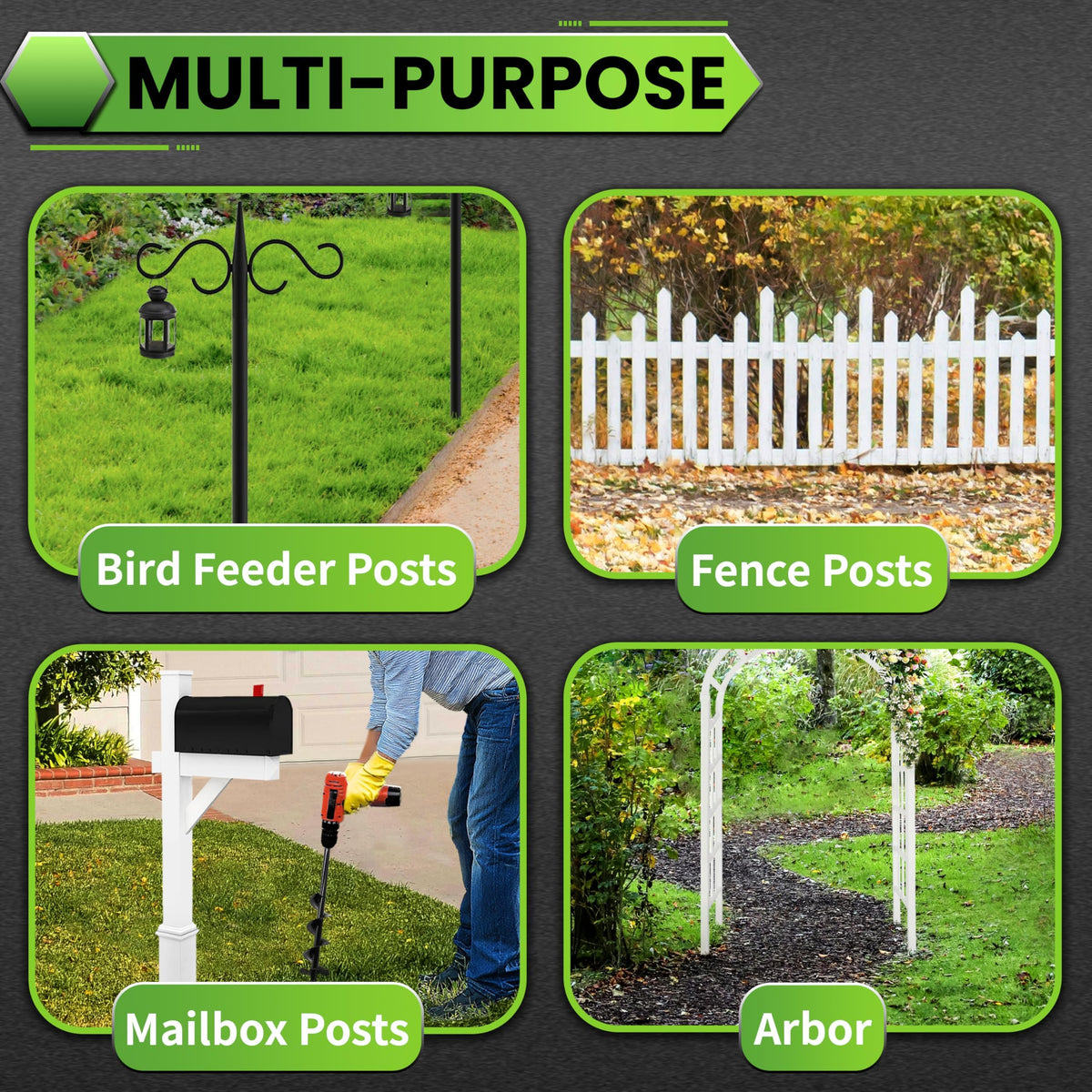 SYITCUN multi-functional garden tool suitable for various installations.
