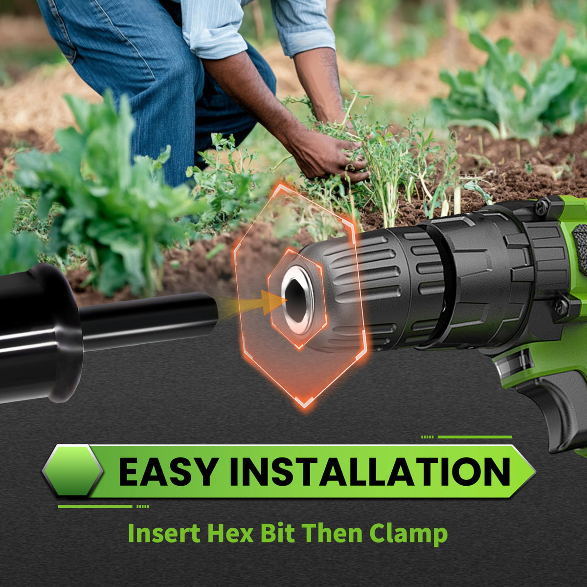 SYITCUN post hole use enables efficient fencing and tree planting prep.
