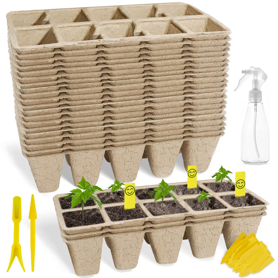 SYITCUN seed starter tray with 200 cells for organized propagation and easy transplantation