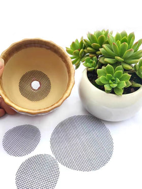 Sylken bonsai pot mesh pad application demonstrates versatile use.