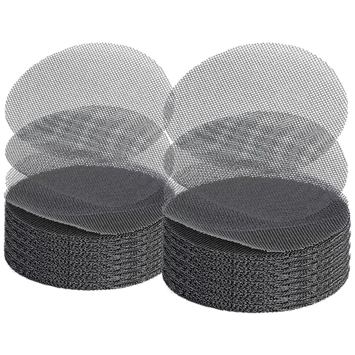 Sylken flower pot hole mesh pad 4-inch round protects soil while draining efficiently.