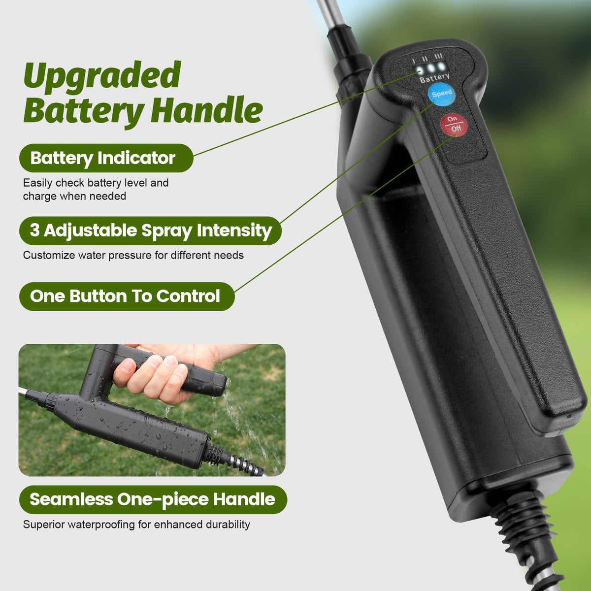 Sylsmart sprayer with four nozzles offers versatile coverage