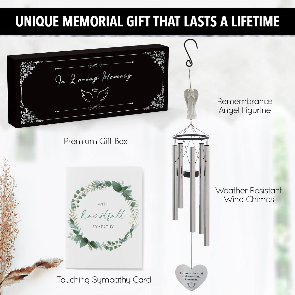 SYMPATHY HEARTS 0.6-inch tube diameter supports clear, musical tones.