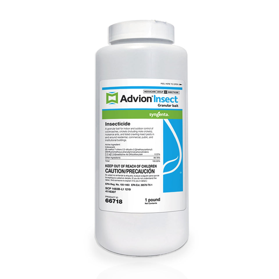 Syngenta Advion 1lb bottle, ready-to-use perimeter pest control bait.