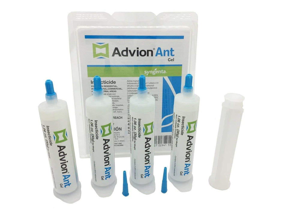 Syngenta Advion Ant Gel Bait tubes for precise placement and effective ant control.